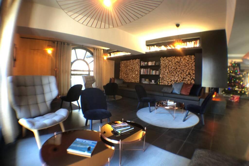 Chic Appart 6 Pers Dans Residence Luxueuse "La Cordee" Wellness Gym Piscine Ouvert Et Teletravail Chamonix Exteriér fotografie
