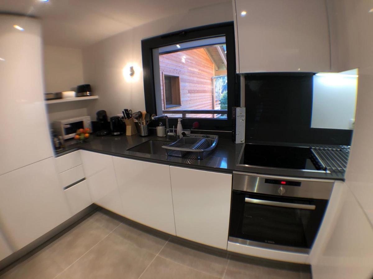 Chic Appart 6 Pers Dans Residence Luxueuse "La Cordee" Wellness Gym Piscine Ouvert Et Teletravail Chamonix Exteriér fotografie