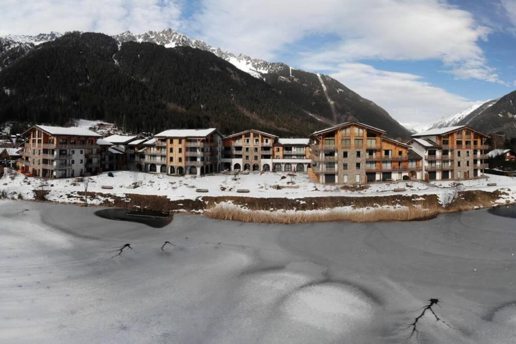 Chic Appart 6 Pers Dans Residence Luxueuse "La Cordee" Wellness Gym Piscine Ouvert Et Teletravail Chamonix Exteriér fotografie